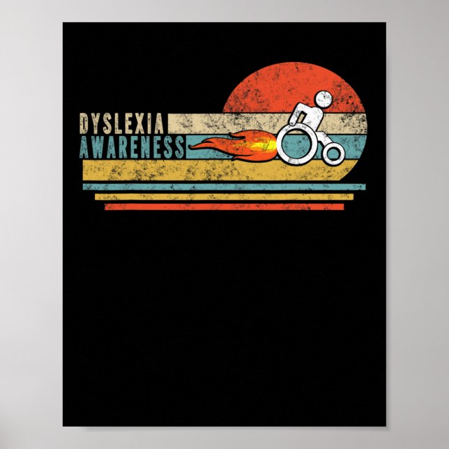 Awareness Disability Gifts Handicapped Wheelchair  Poster (Front)