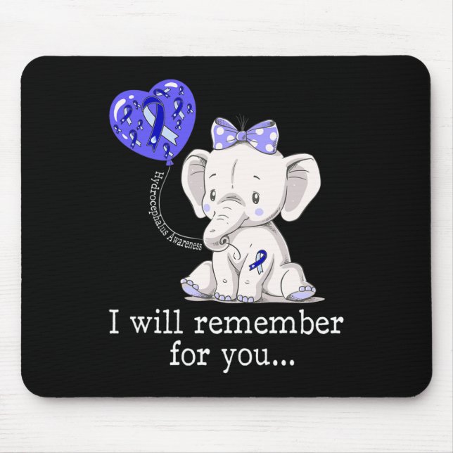 Awareness Elephant 1  Mouse Pad (Front)