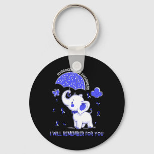 Awareness Elephant  Key Ring