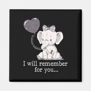 Awareness Elephant Magnet