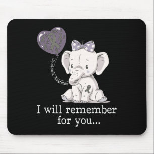 Awareness Elephant  Mouse Pad