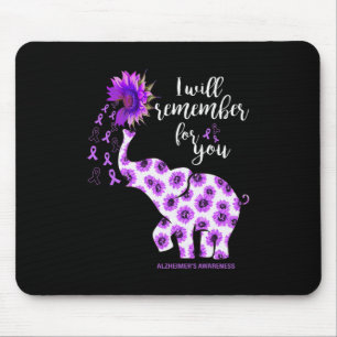 Awareness Elephant Your Battle Is My Battle Gift Mouse Pad