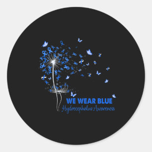 Awareness Faith Hope Love Dandelion  Classic Round Sticker