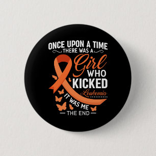 Awareness Fight Cancer Ribbon 6 Cm Round Badge