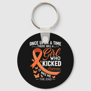 Awareness Fight Cancer Ribbon Key Ring