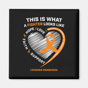 Awareness Fighter Gifts Men Women Mum Dad Leukaemi Magnet