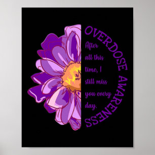 Awareness Grief And Loss Miss You Every Day  Poster