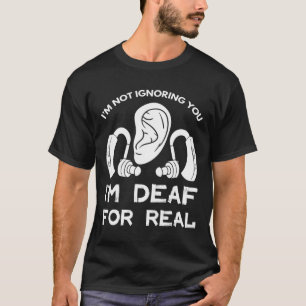 Awareness Hearing Aid Asl Implant T-Shirt