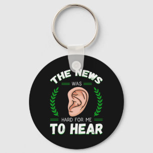 Awareness Hearing Aid Implant Asl Hard For Me To H Key Ring