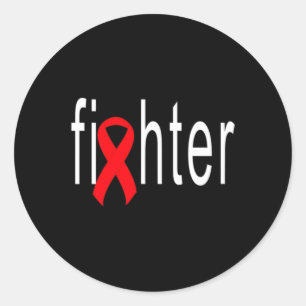 Awareness Heart Disease Chd Multiple Myeloma Classic Round Sticker