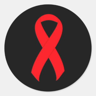 Awareness Heart Disease Multiple Myeloma Chd Blood Classic Round Sticker