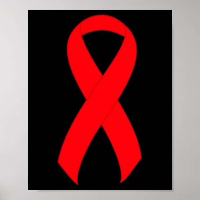 Awareness Heart Disease Multiple Myeloma Chd Blood Poster (Front)