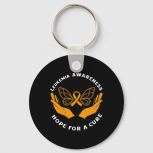 Awareness Hope For A Cure Blood Cancer Key Ring