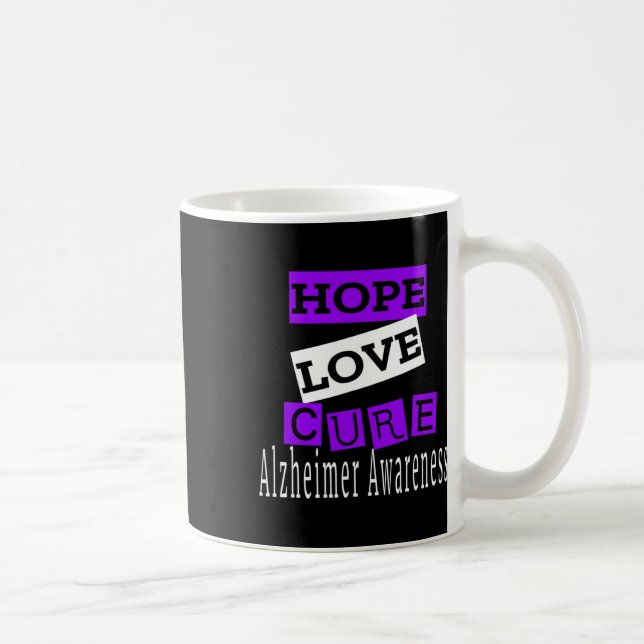 Awareness Hope Love Cure  Coffee Mug (Right)