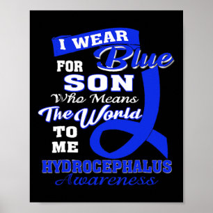 Awareness - I Wear Blue For Son Poster