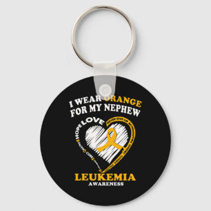 Awareness - I Wear Orange For My Nephew Key Ring