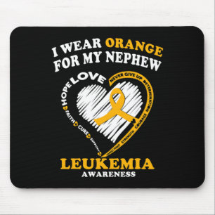 Awareness - I Wear Orange For My Nephew Mouse Pad
