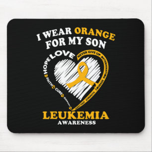 Awareness - I Wear Orange For My Son Mouse Pad