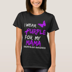 Awareness I Wear Purple For My Mama 5  T-Shirt