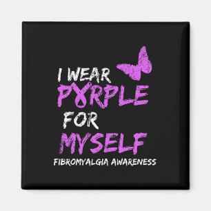 Awareness I Wear Purple For Myself 1 Magnet