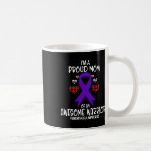 Awareness I'm Proud Mum Of Awesome Warrior Coffee Mug