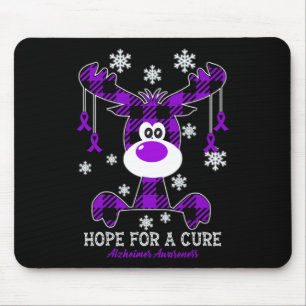 Awareness In September We Wear Purple 3 Hope For Mouse Pad
