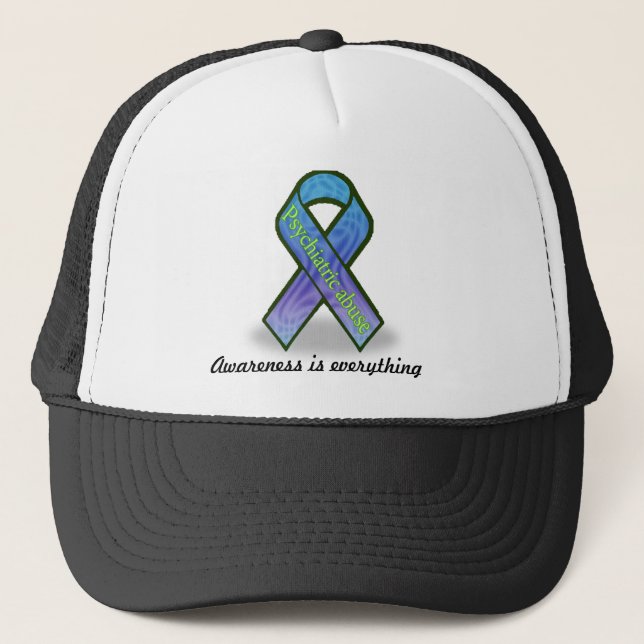 Awareness is everything trucker hat (Front)