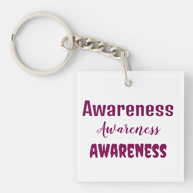 Awareness  key ring (Front)