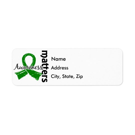 Awareness Matters 7 Mental Health Return Address Label