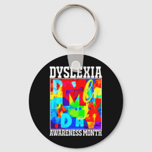Awareness Month 6  Key Ring