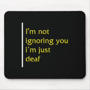 Awareness Month Asl Language Support Not Ignoring Mouse Pad