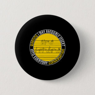 Awareness Month Asl Randomly Insert Love Deaf Comm 6 Cm Round Badge