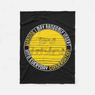 Awareness Month Asl Randomly Insert Love Deaf Comm Fleece Blanket
