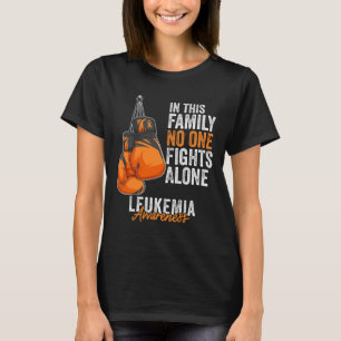 Awareness Month Boxing Gloves Orange Ribbon  T-Shirt