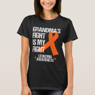 Awareness Month Grandma Fight Orange Ribbon Gift T-Shirt