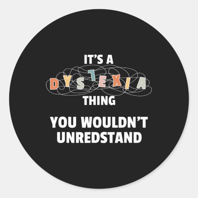 Awareness Month Groovy Retro  Classic Round Sticker (Front)