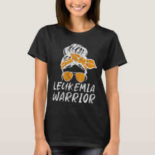 Awareness Month Messy Bun Retro Women's Warrior T-Shirt