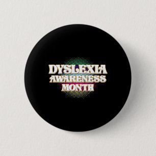 Awareness Month October Therapist Graphic 6 Cm Round Badge