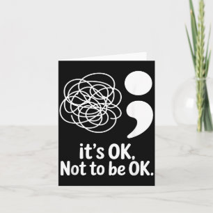 Awareness Month September Mental Awareness Design Card
