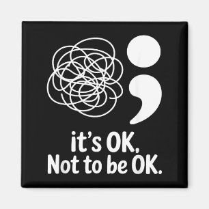 Awareness Month September Mental Awareness Design Magnet