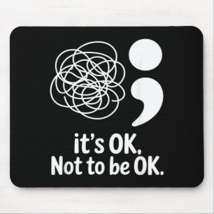 Awareness Month September Mental Awareness Design Mouse Pad