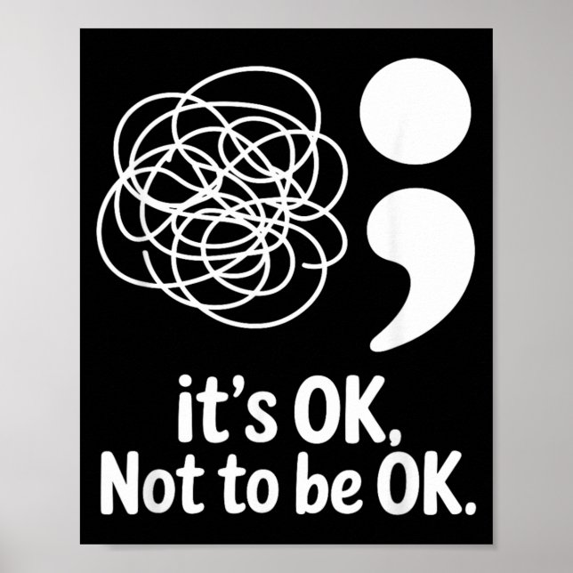 Awareness Month September Mental Awareness Design Poster (Front)