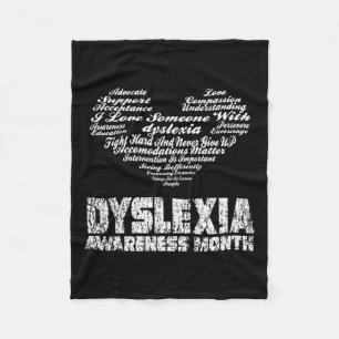 Awareness Month Support T Shirt1 Fleece Blanket