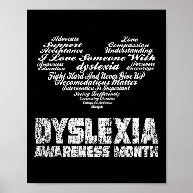 Awareness Month Support T Shirt1  Poster (Front)
