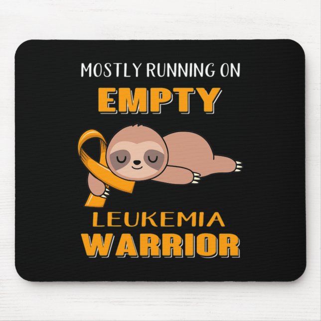 Awareness Mostly Running On Empty Warrior Support  Mouse Pad (Front)