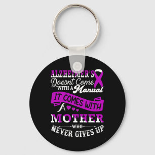 Awareness Mother Support Heimer Warrior Mum  Key Ring