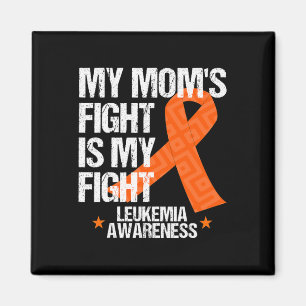 Awareness Mum Fight Orange Ribbon Gift Idea Magnet