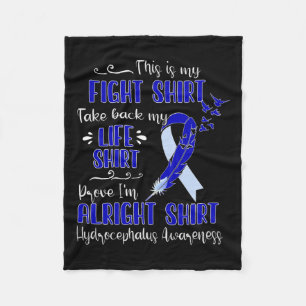Awareness My Fight Fleece Blanket