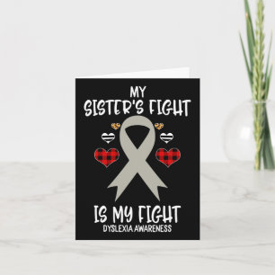 Awareness My Sister's Fight Is My Fight  Card