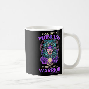 Awareness Princess Fight Like A Warrior Coffee Mug